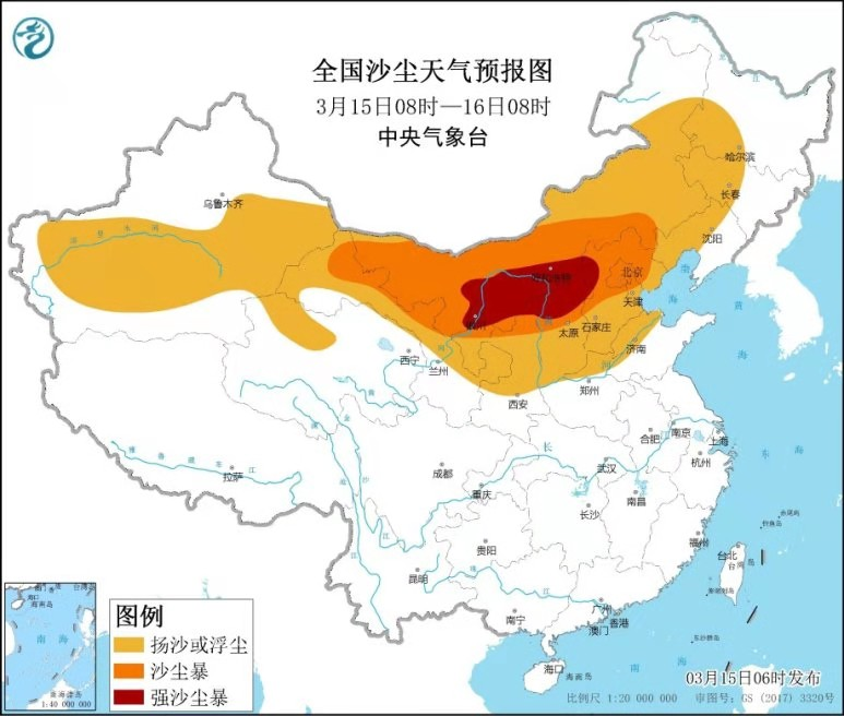 沙尘天气来势汹汹！河南会出现沙尘暴吗？