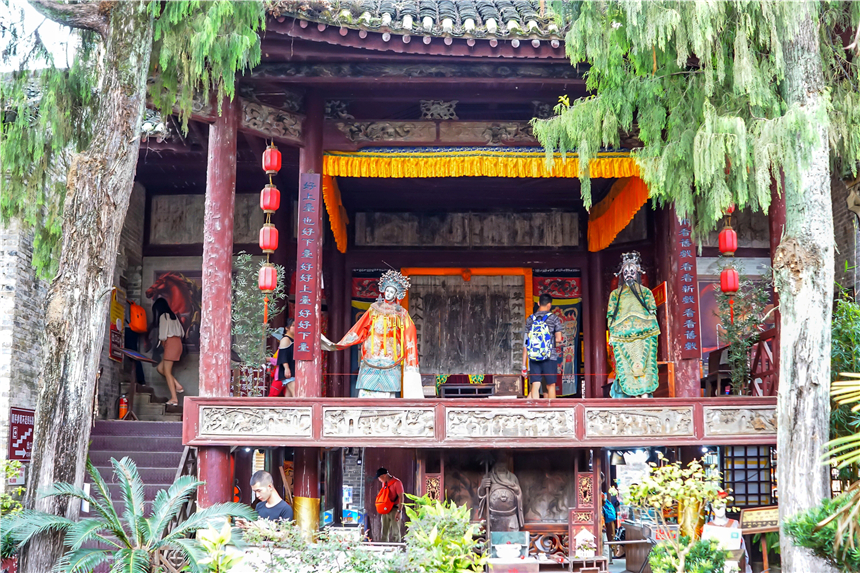 最美的桂林山水不在阳朔,在这个千年古镇,20元背景图就是这里
