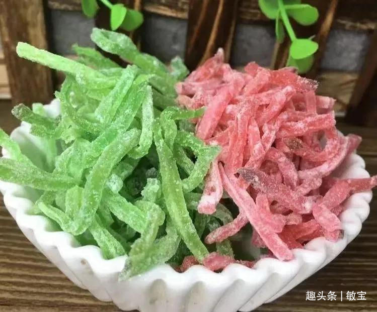 月饼里面的青红丝到底是啥？