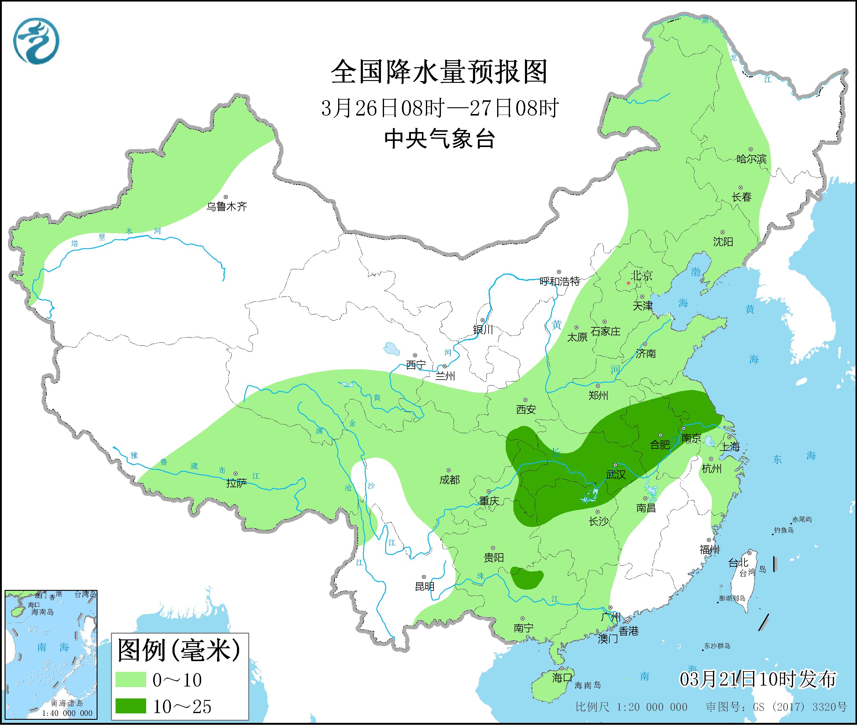 周天气(22-28日):雨雪沙尘消减、气温升,真.春天上线