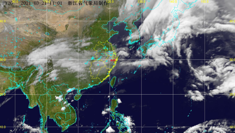 冷空气南下,天气将转晴朗,早晚气温低
