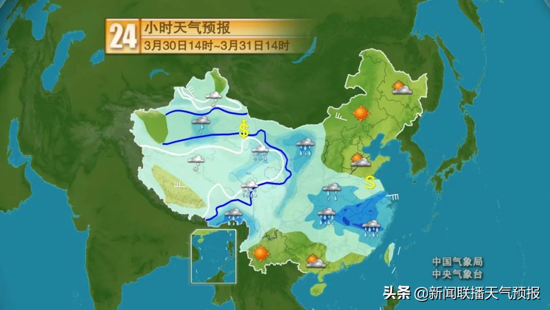 天气即将大转折！强降雨、强对流、强降雪、强降温……都有份。