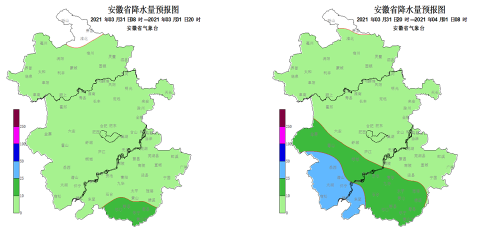 安徽未来一周阴雨为主,本次降雨持续时间较长公众需注意防范