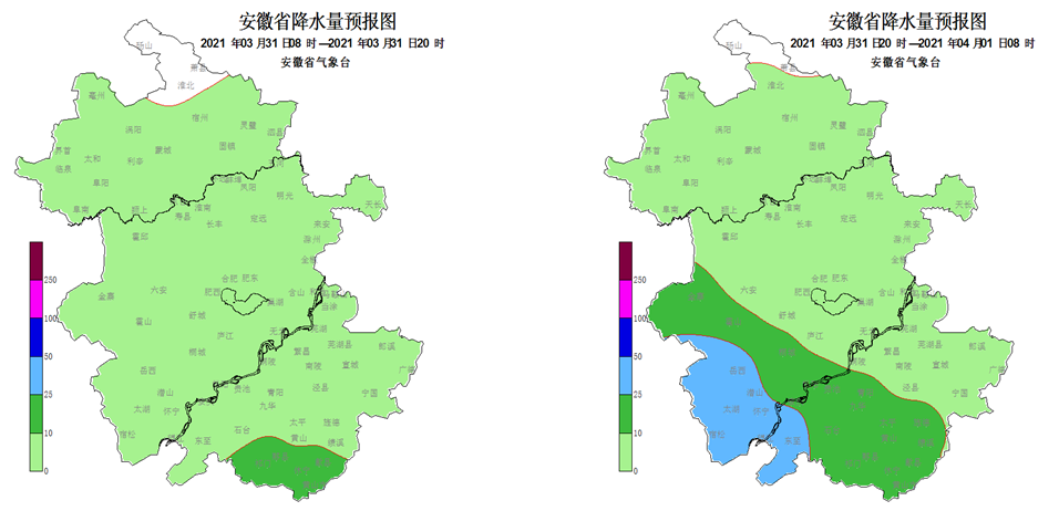 安徽未来一周阴雨为主，本次降雨持续时间较长公众需注意防范