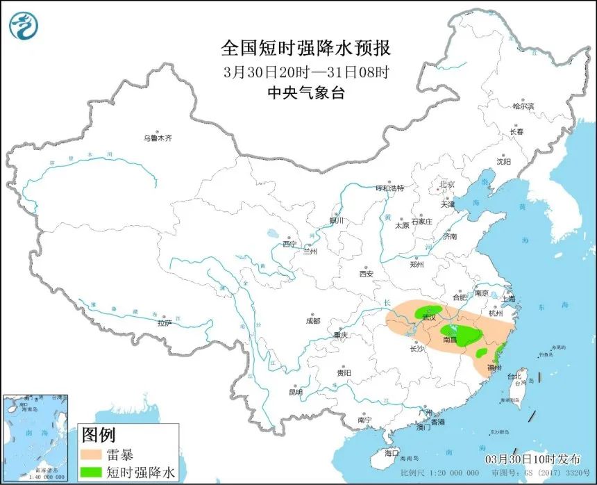 安徽未来一周阴雨为主,本次降雨持续时间较长公众需注意防范