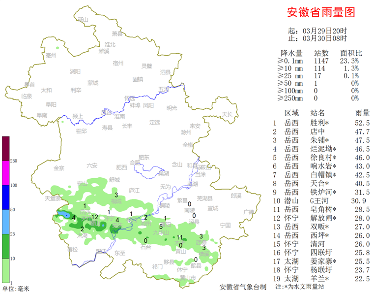安徽未来一周阴雨为主,本次降雨持续时间较长公众需注意防范