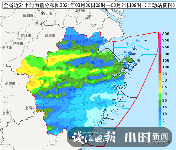 这波天气有点狠,小冰雹都出现了,大家关心的清明假期天气也有了