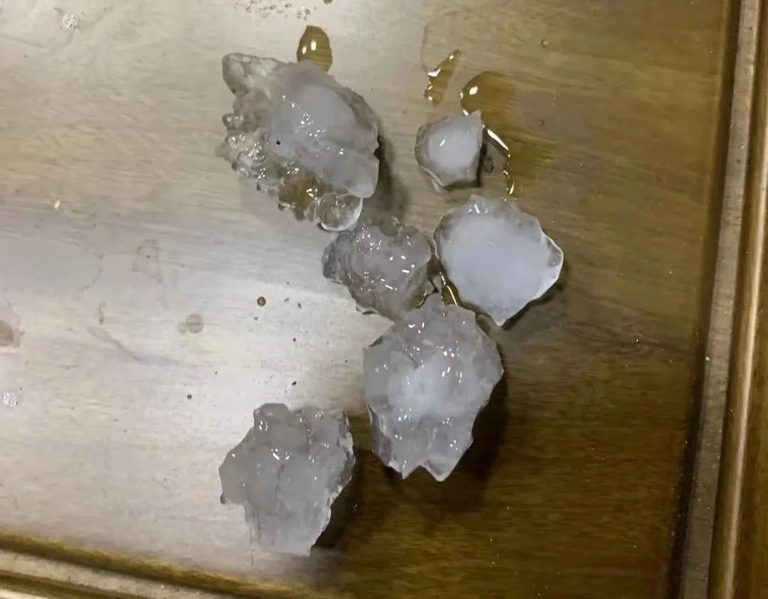 南昌下冰雹了!鸡蛋这么大!接下来天气……