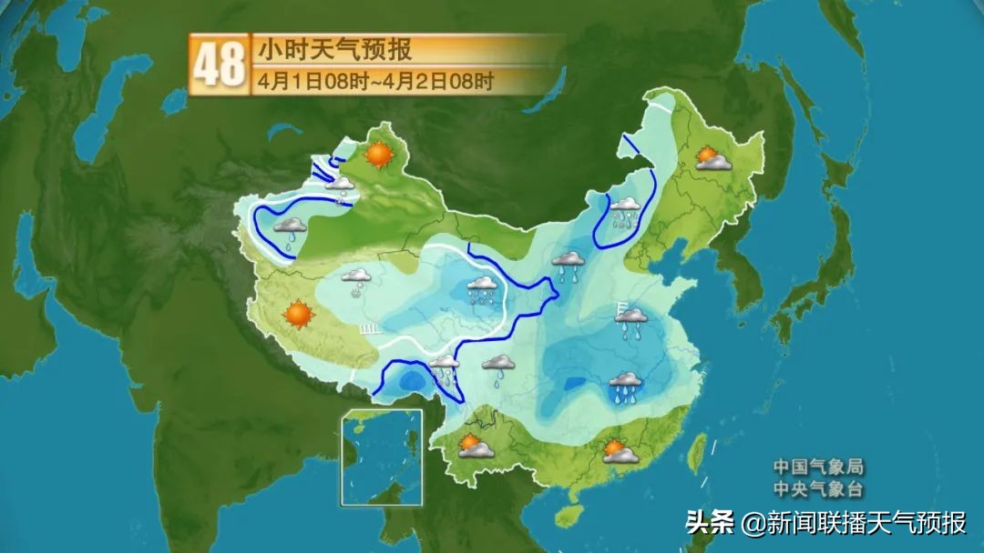 强降雪、强对流、强降温已经开始，还有的地方要冲高温，这天气真热闹啊！