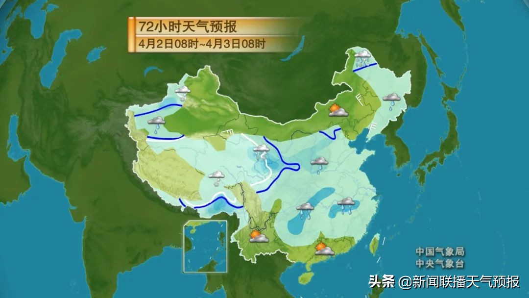 强降雪、强对流、强降温已经开始，还有的地方要冲高温，这天气真热闹啊！