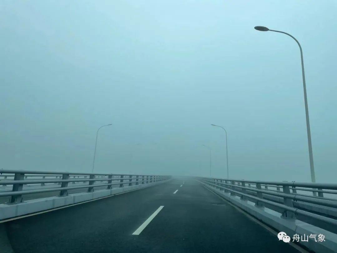 浓雾霸气蔓延,清明假期天气又如何?【舟山气象喊你来领奖品】