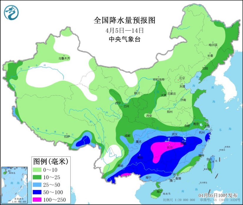 周天气(5-11日):较强降雨征战江南华南,新疆西藏降雪加强