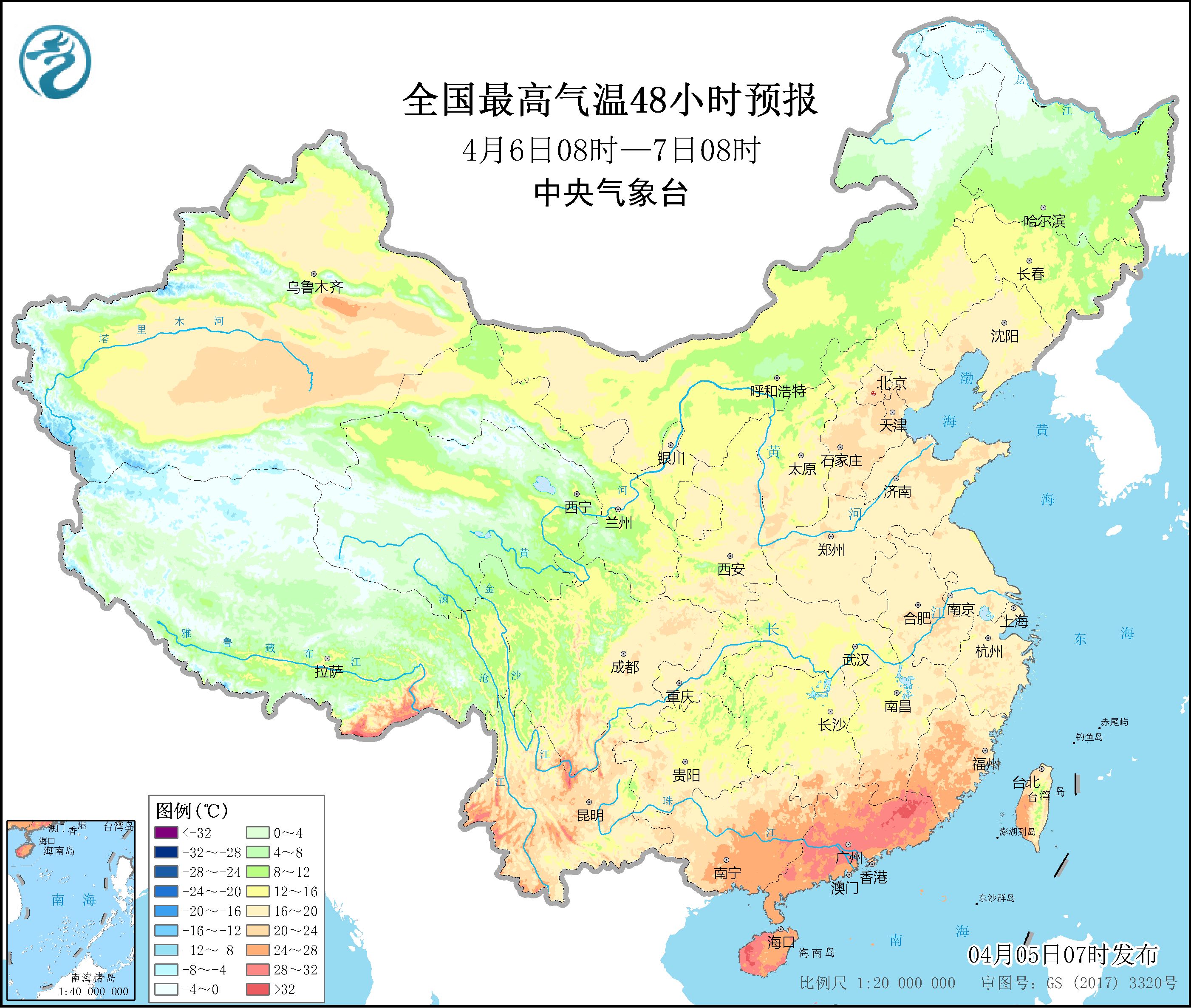 周天气（5-11日）：较强降雨征战江南华南，新疆西藏降雪加强