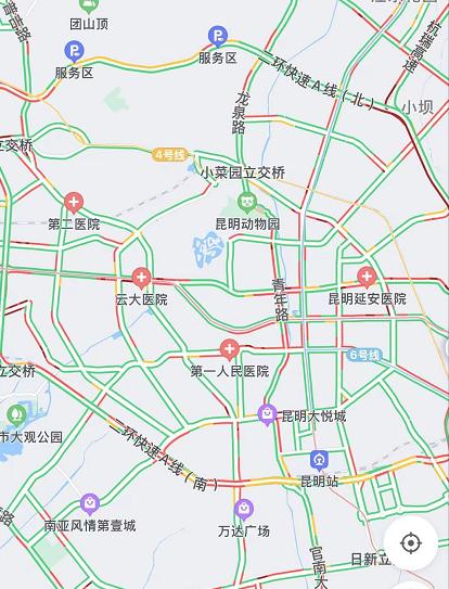 下雨天的昆明堵“红”了！从明天开始，天气是......