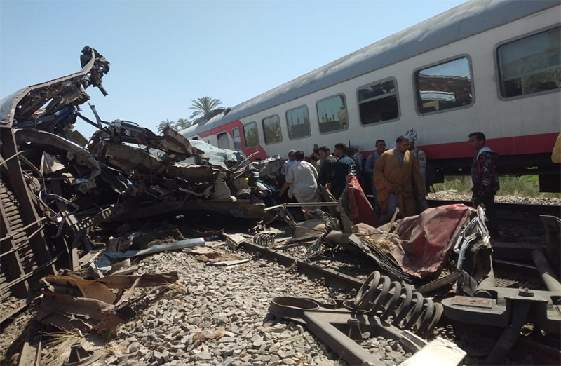 埃及索哈杰火车相撞事故调查结果公布：相关人员吸食毒品导致交通事故