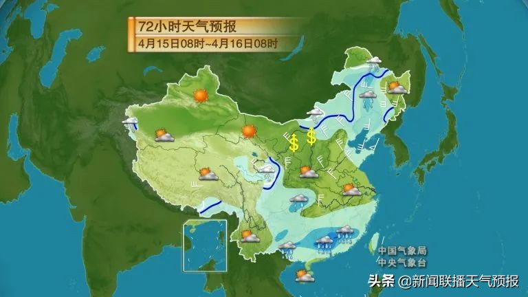 还没完！明晚又有一股冷空气要来？又要吃沙了？