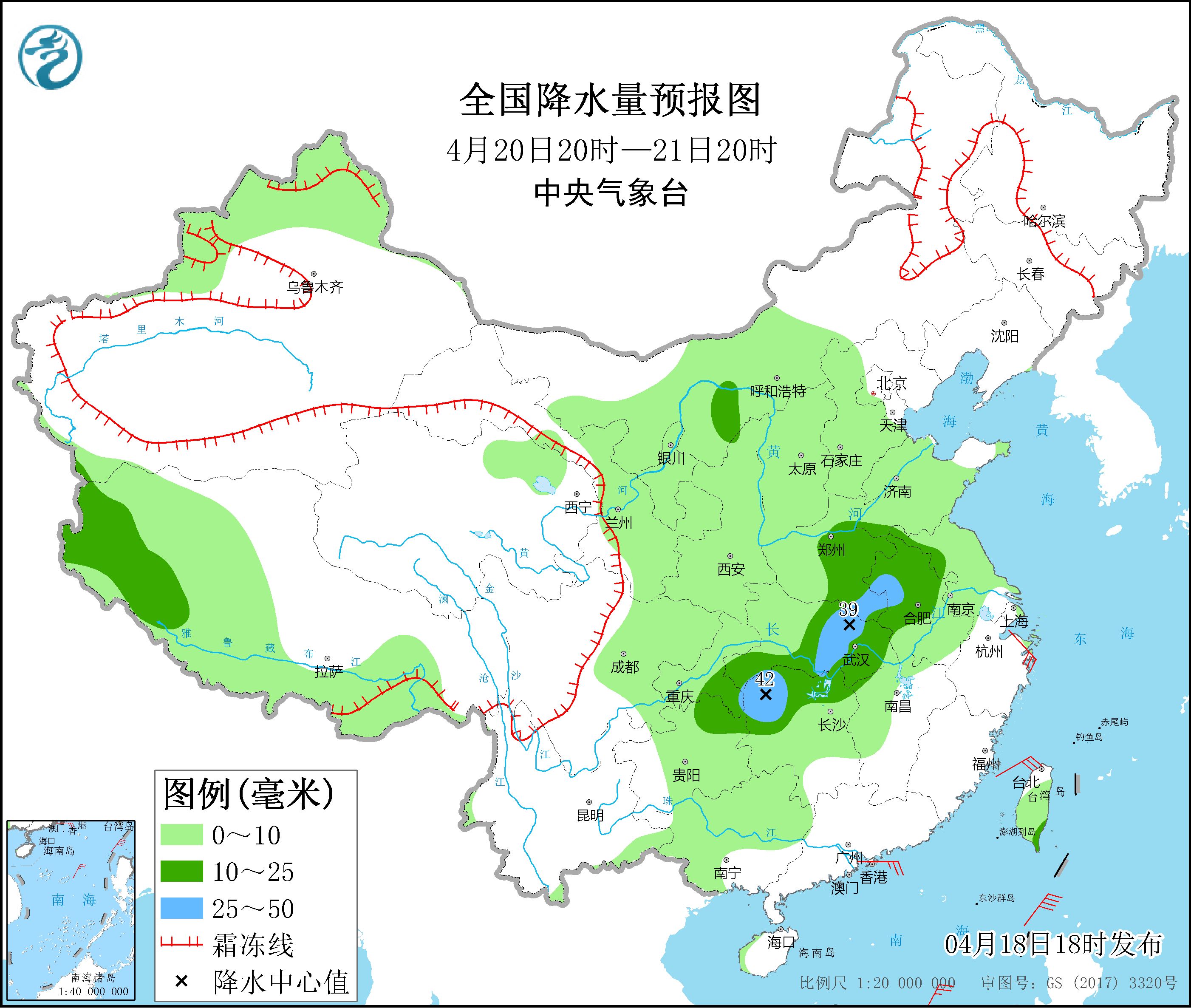 周天气（19-25日）：台风舒力基成四月风王，南方降水一周两轮