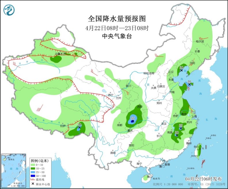 中东部降水过程“无缝衔接” 北方气温开启震荡模式