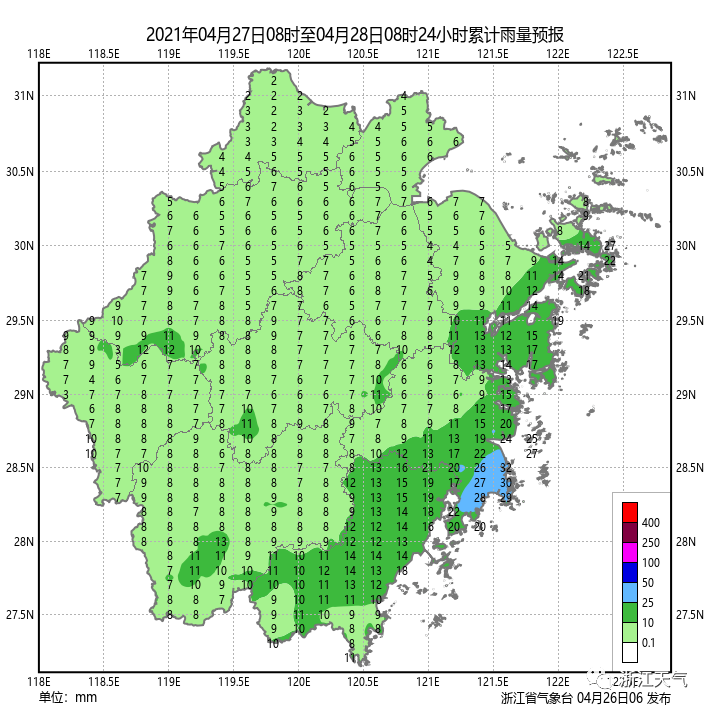 熬过今明的阵雨，月底奔“3”的气温在招手~