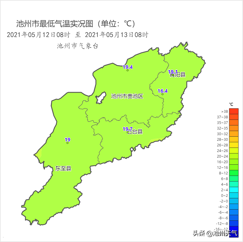 今天傍晚起我市有强降水天气过程，并伴有短时强降水和雷雨大风等强对流天气！