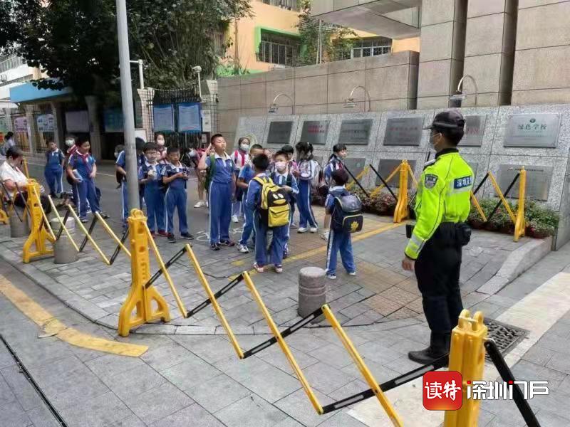 一校一警一铁骑，深圳交警提升校园交通安全保障力度