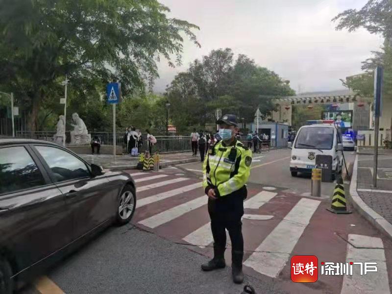 一校一警一铁骑,深圳交警提升校园交通安全保障力度