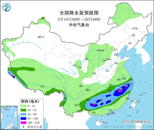 南方新一轮较强降雨今日启程 北方气温波动较大