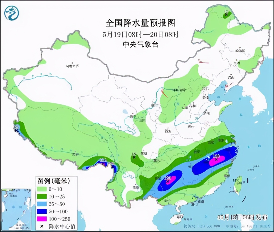 新一轮强降水开启 今天我市有大到暴雨 个别大暴雨