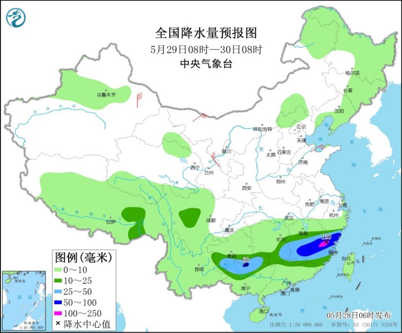 今起南方迎来新一轮强降雨 北方高温天气“见缝插针”