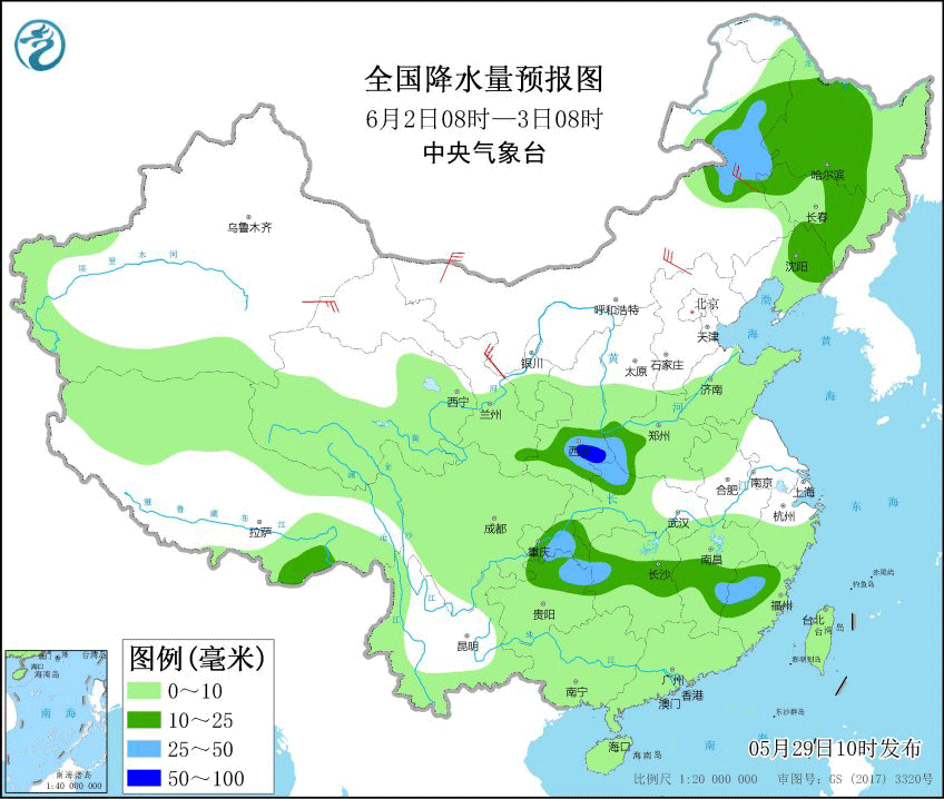 未来三天全省多云到晴,北部地区气温较高,麦产区户外作业需注意防暑降温
