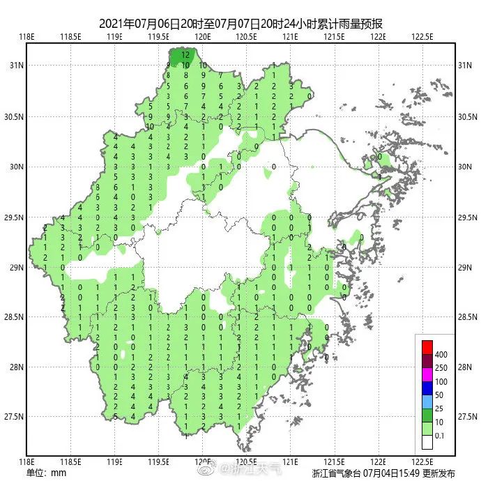 今天，丽水这三个地方最热！下周天气怎么样？