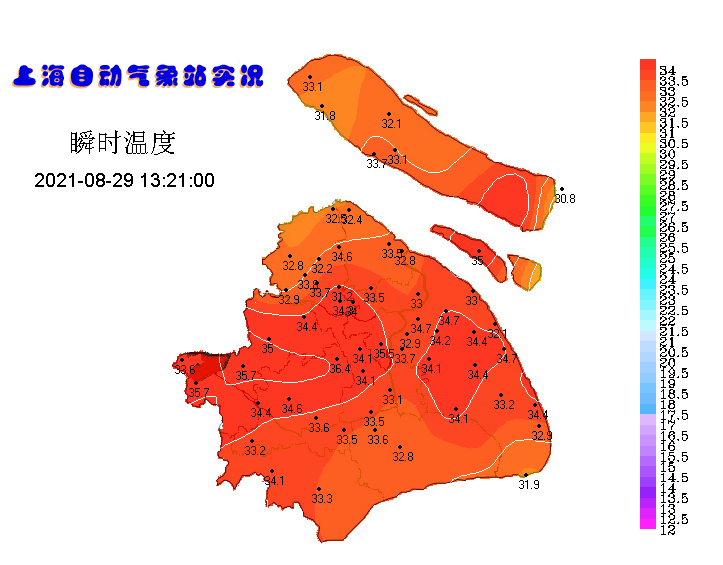 【天气】明天最高35~36度、高温持续到周四！周五直降6度、雨水重回