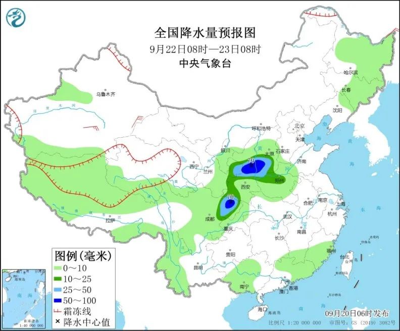 强降雨移至东北地区 中秋节全国大部天气晴好