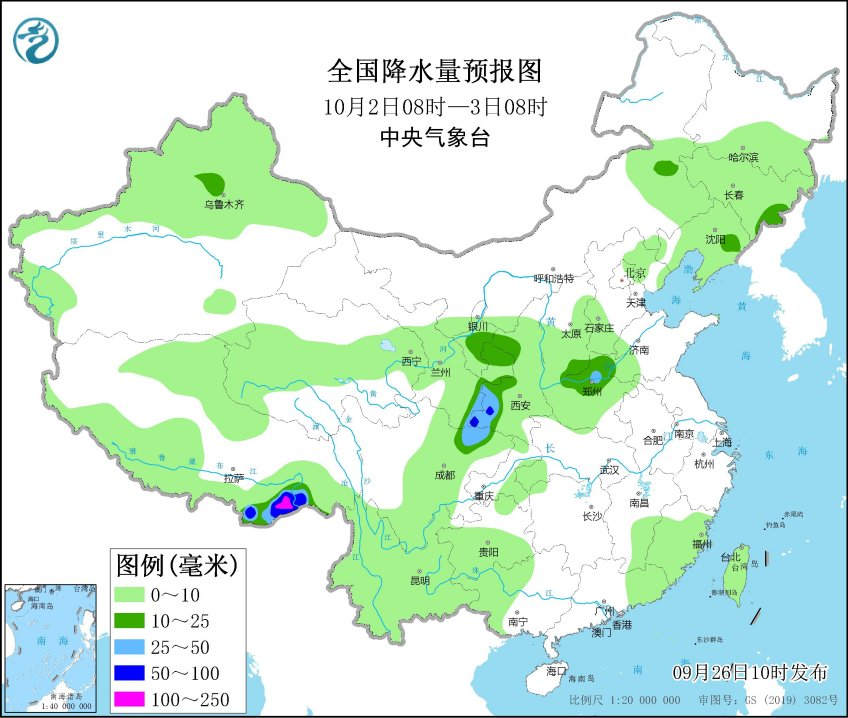 周天气（9月27日-10月3日）：异常加剧，北雨南闷热格局持续