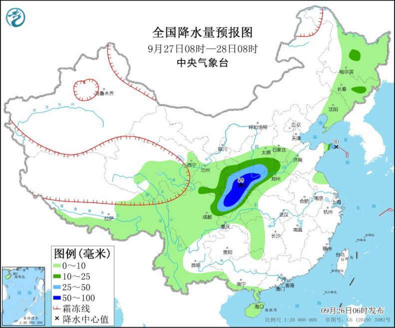 陕西四川盆地等地仍有较强降水 局地有强对流天气