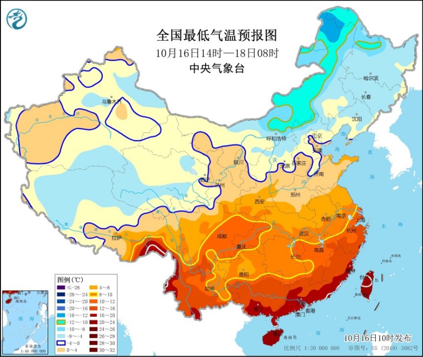 全国降温“日程”来了，看看寒潮如何“攻城略地”