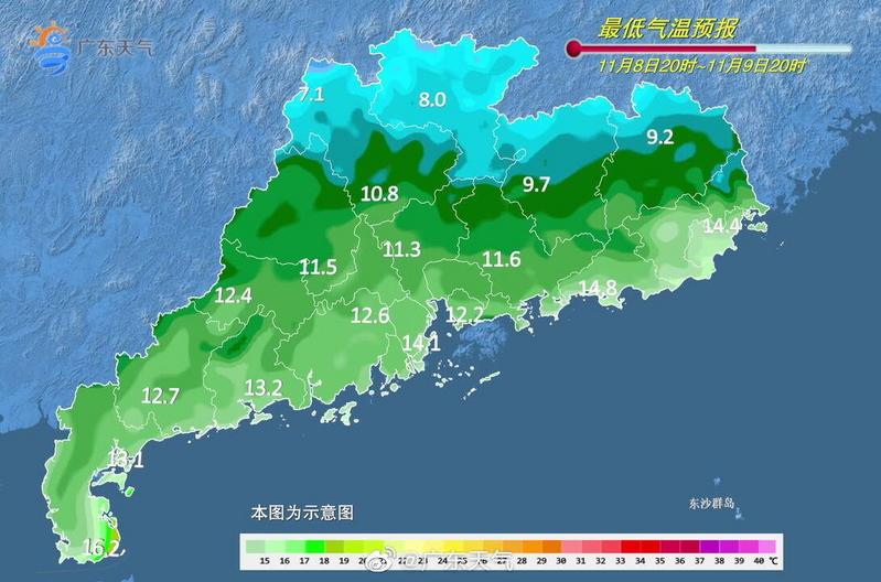 降温10℃+！广东“一夜入冬”广东广州等各市区未来三天天气具体预报