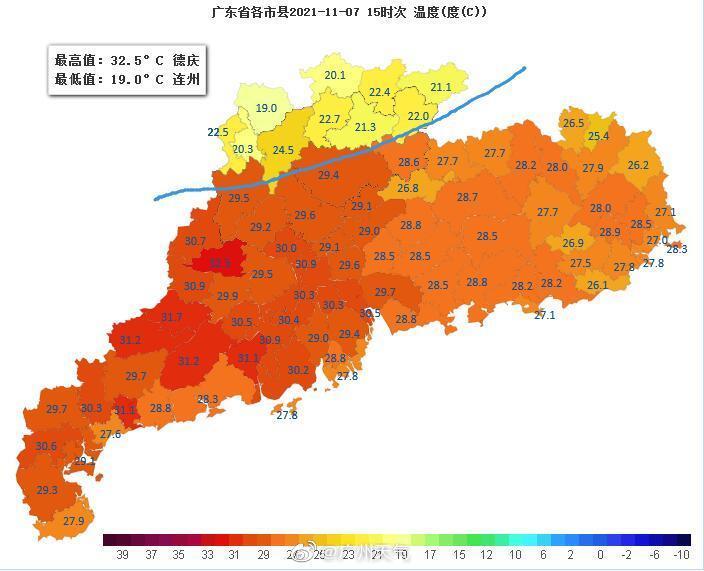 降温10℃+！广东“一夜入冬”广东广州等各市区未来三天天气具体预报