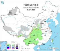 一场更大范围的降水过程