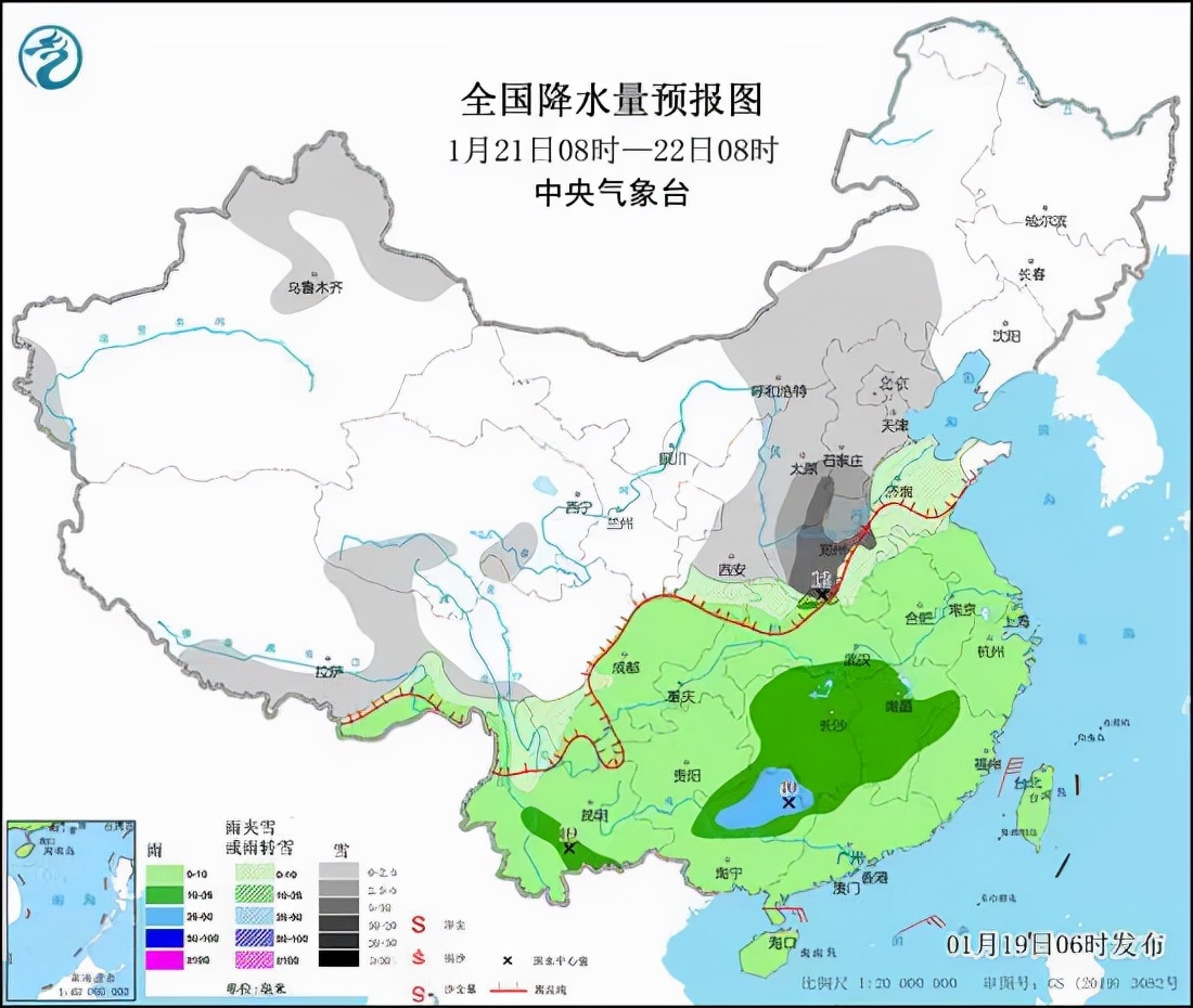 今年来最大范围雨雪今起上线！涉及这些地方…全国天气预报