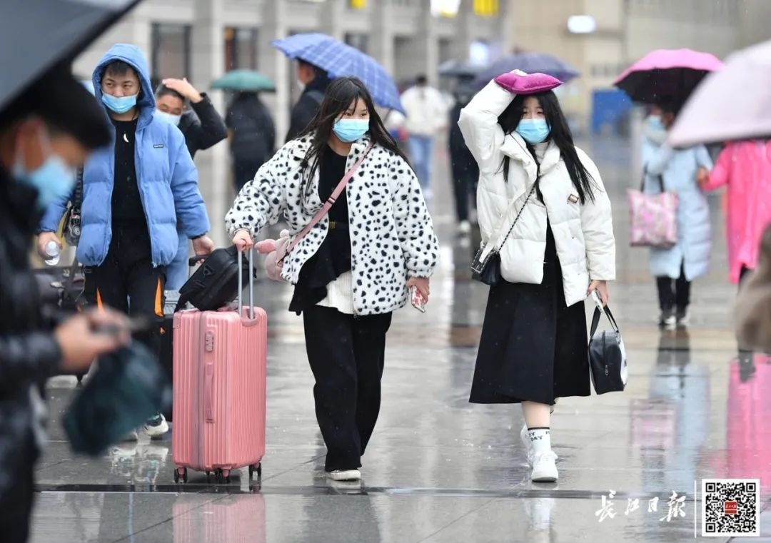 早安武汉｜今冬最大规模雨雪天气上线！最新预报：除夕当天可能放晴