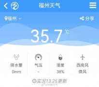 福州高温又破纪录了！今