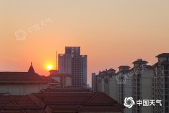 受偏北气流控制，今天（