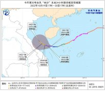 今年第20号台风“纳沙”已