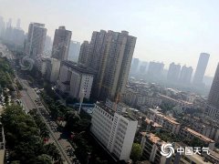 广西4地出现35℃以上的高