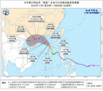 台风黄色预警：“尼格”