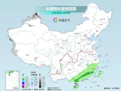 全国大部气温在波动中“