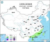 全国其他大部地区降水稀