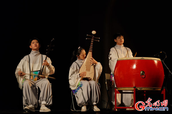 中央民族乐团附属少年剧团今日正式启动