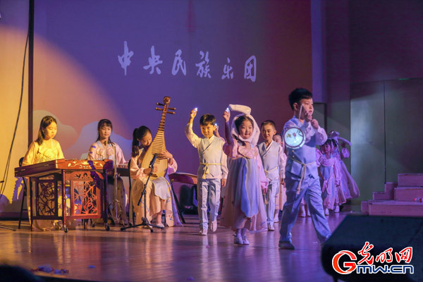 中央民族乐团附属少年剧团今日正式启动